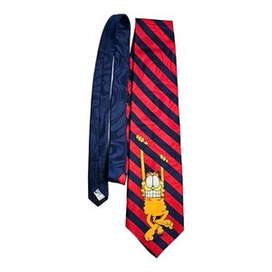 Garfield Balancine Hot Cakes Men’s Neck Tie‎ 1978 United Features Syndicate LA